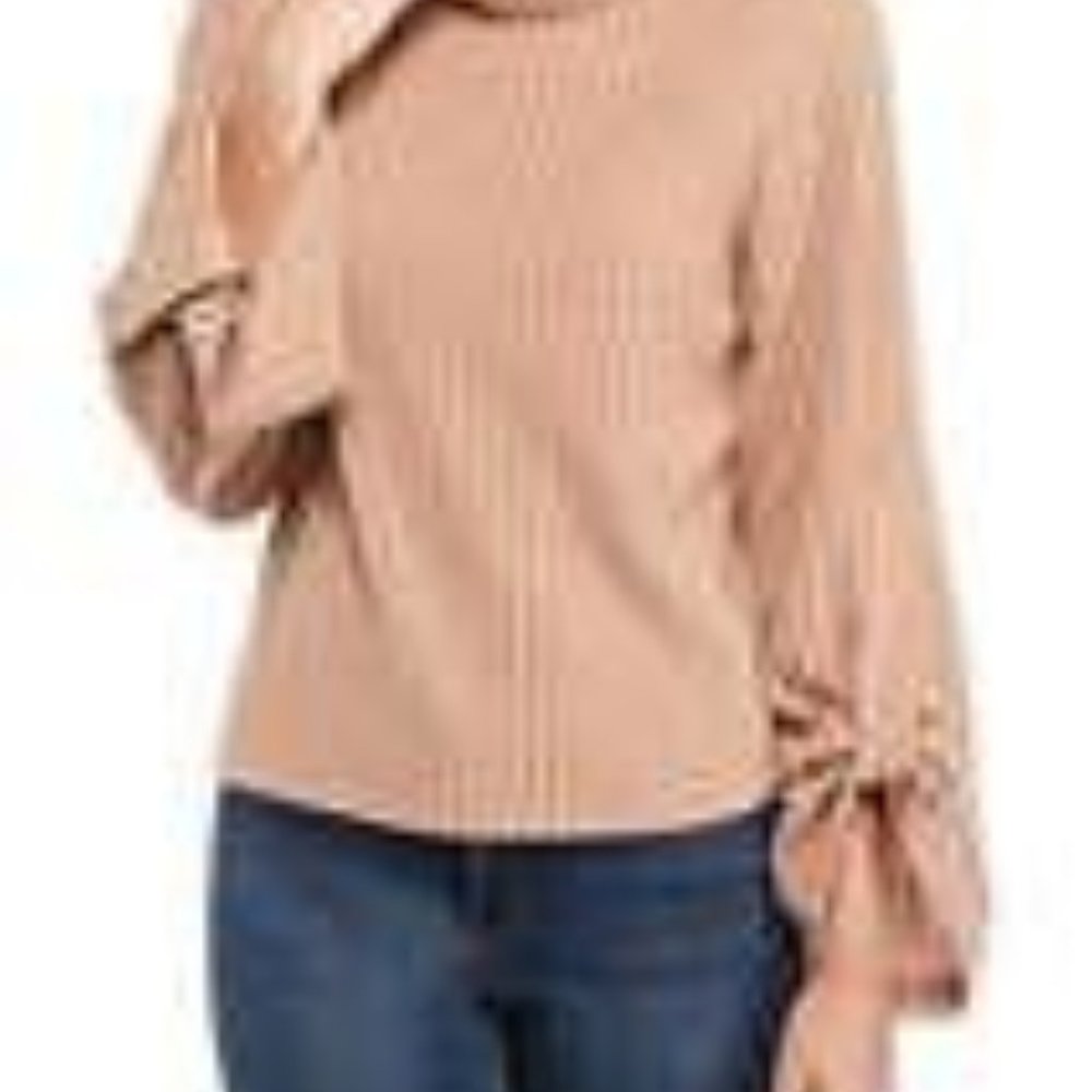 THE LIMITED Petite Rib Hacci Knit Turtleneck XL